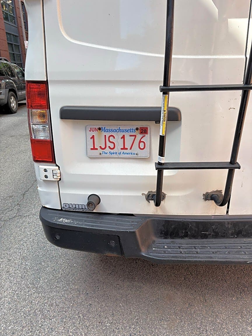 Image submitted with report