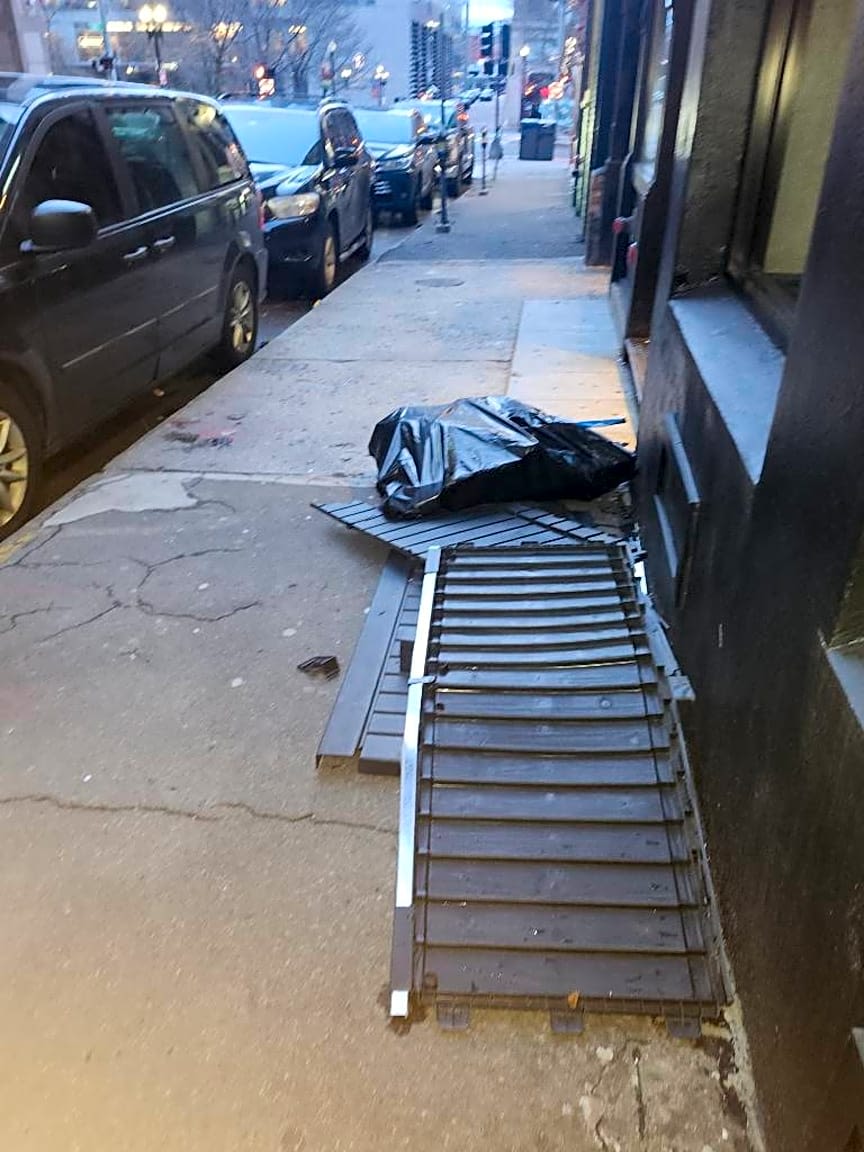 Image submitted with report