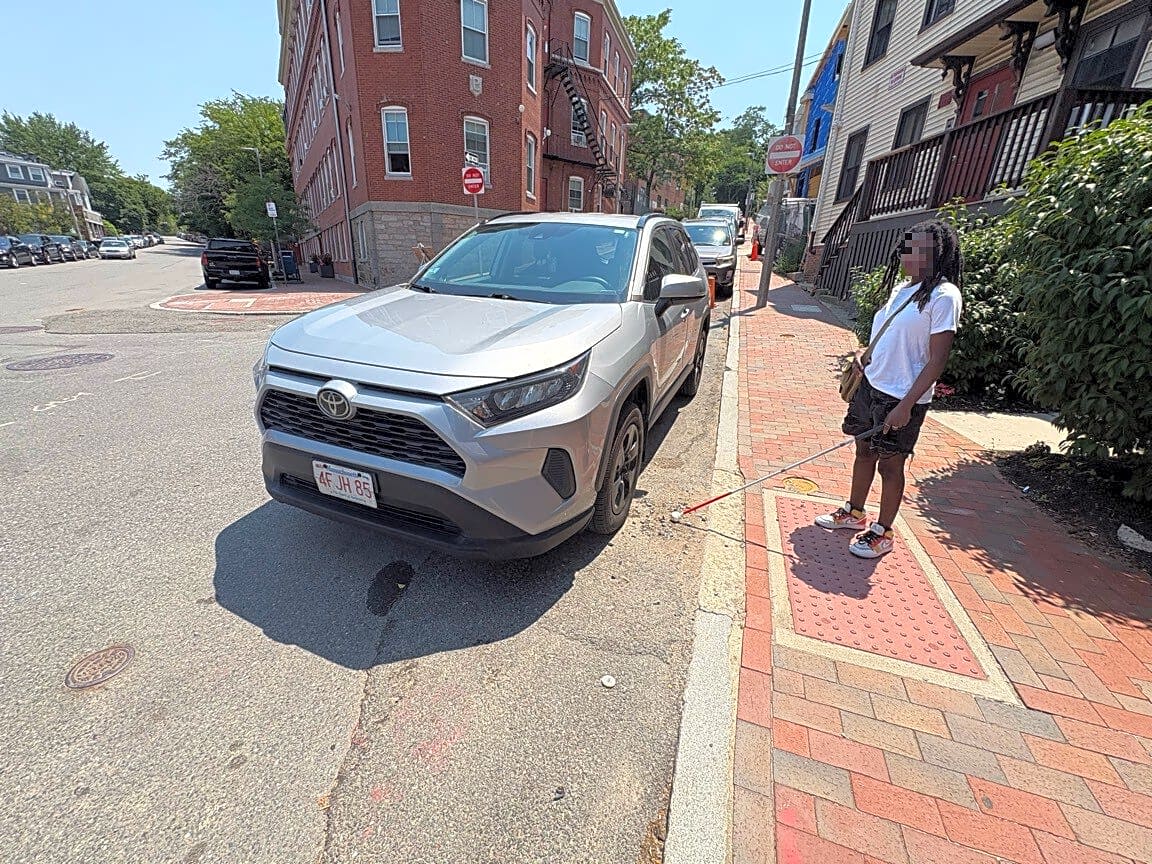 Image submitted with report