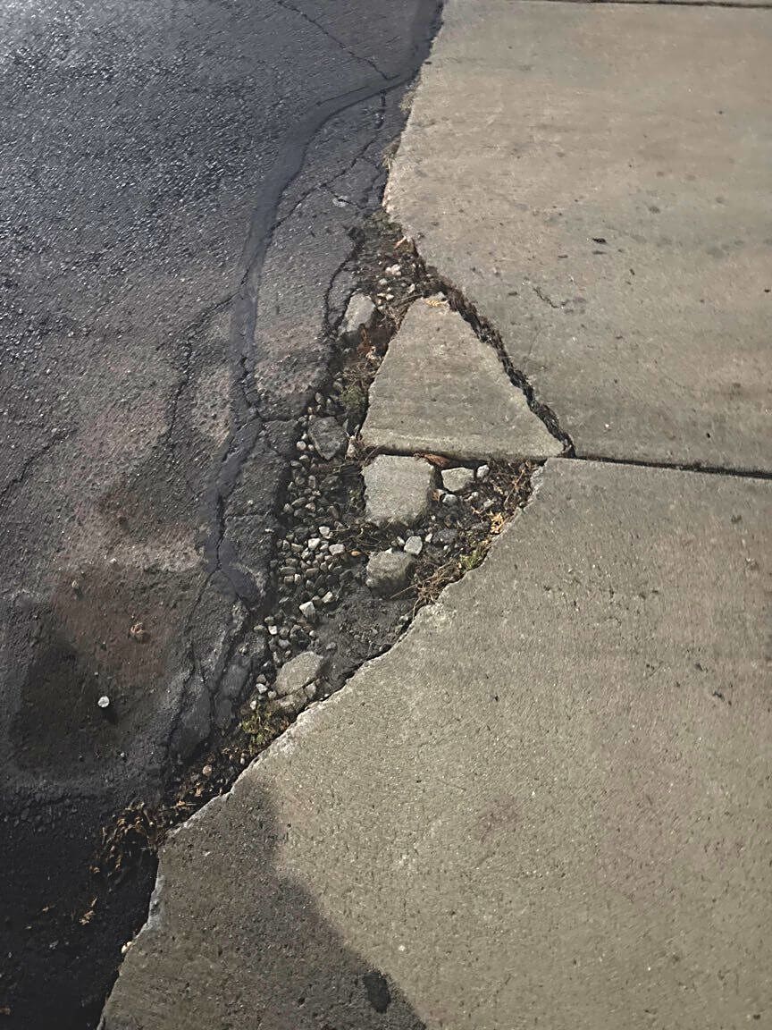 Image submitted with report