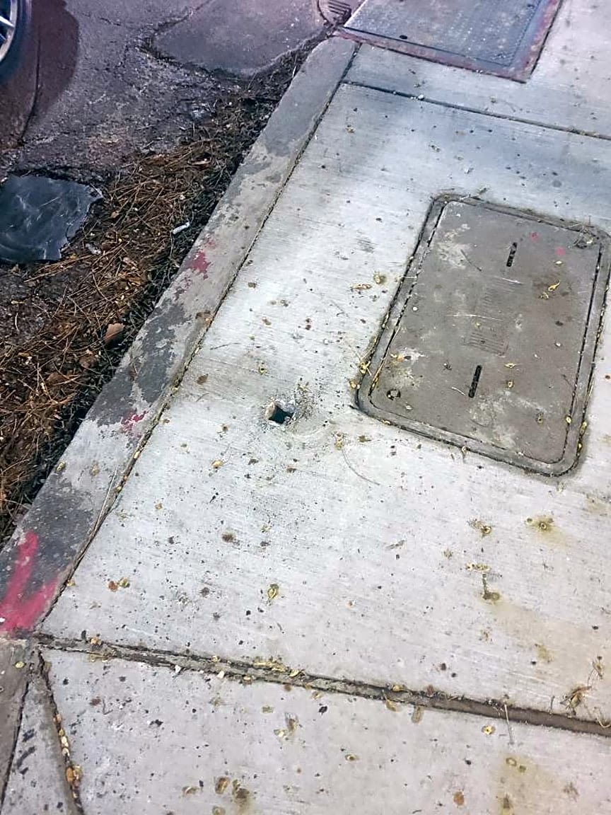 Image submitted with report