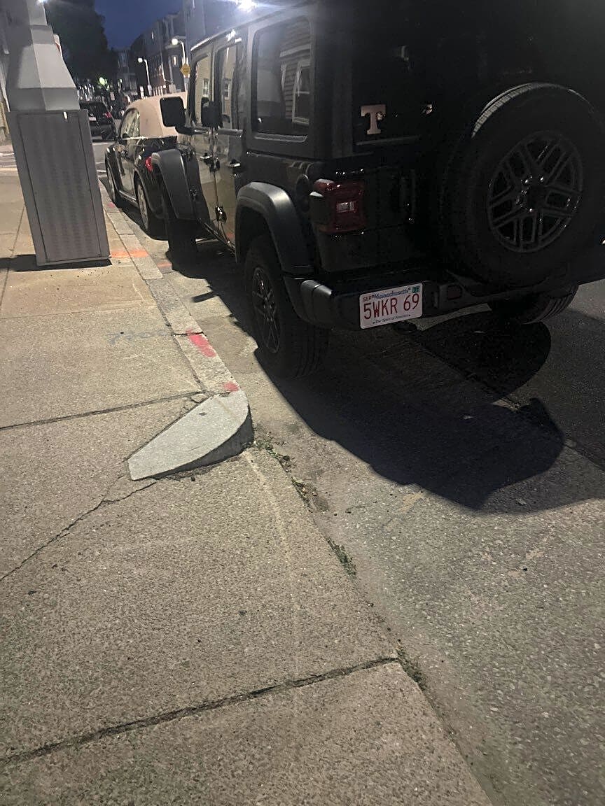 Image submitted with report