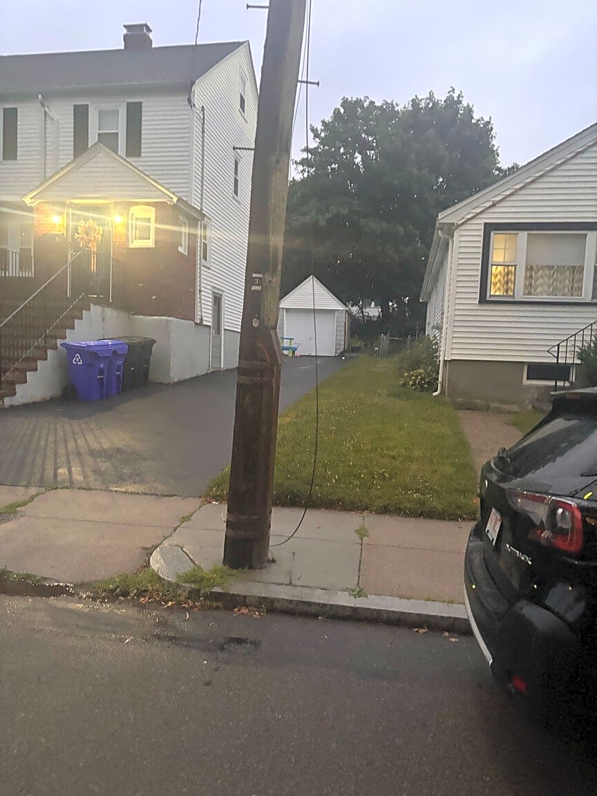 Image submitted with report