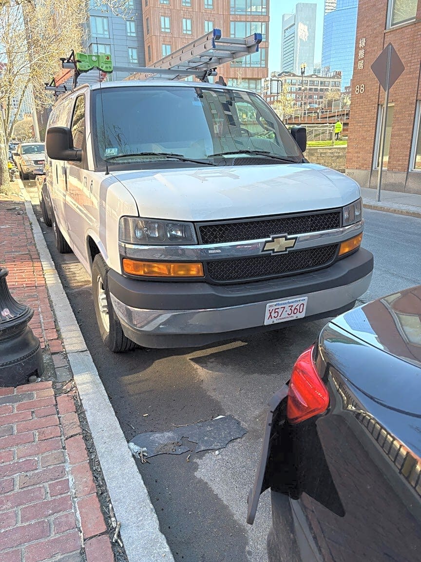 Image submitted with report