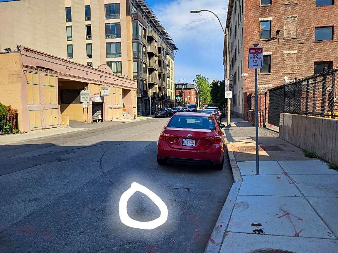 Image submitted with report