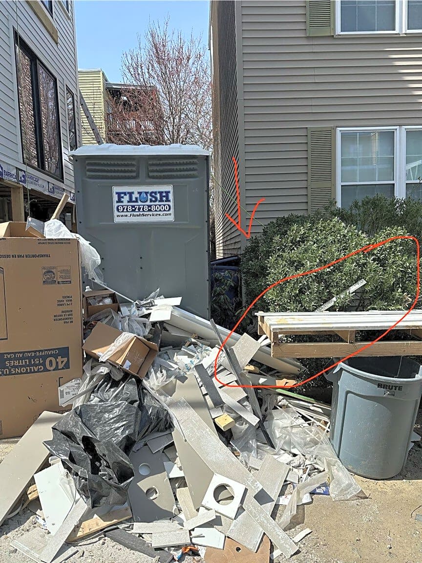 Image submitted with report