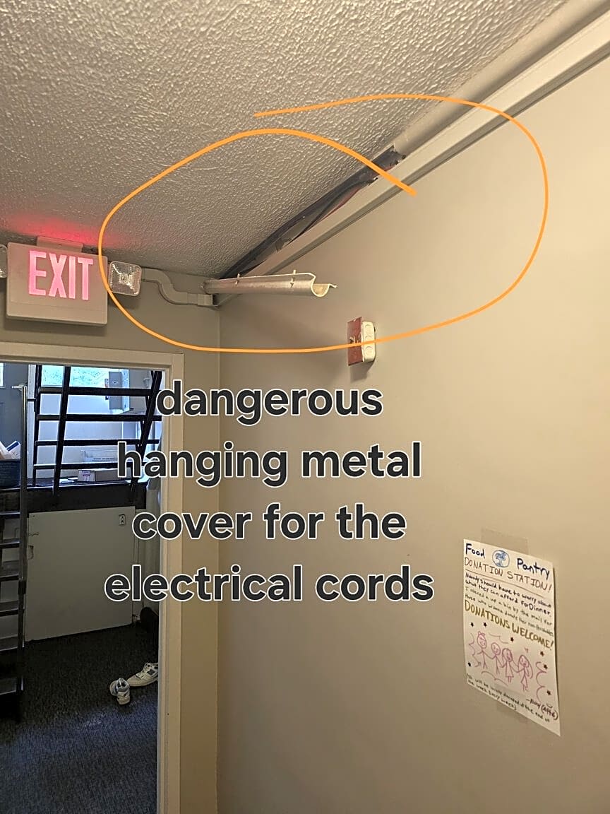 Image submitted with report