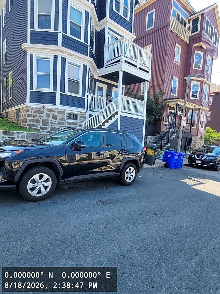 Image submitted with report