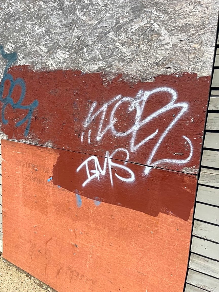 Image submitted with report