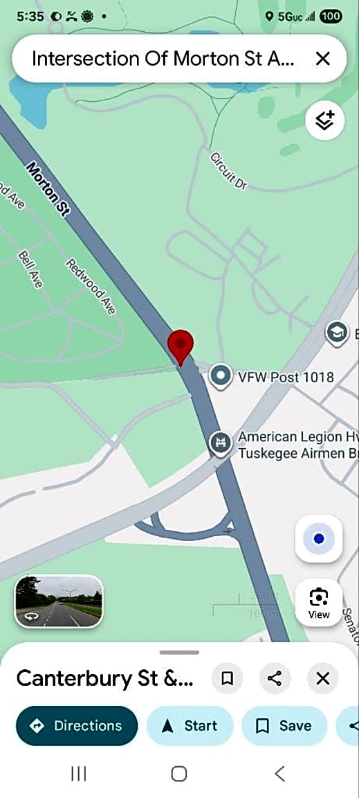 Image submitted with report