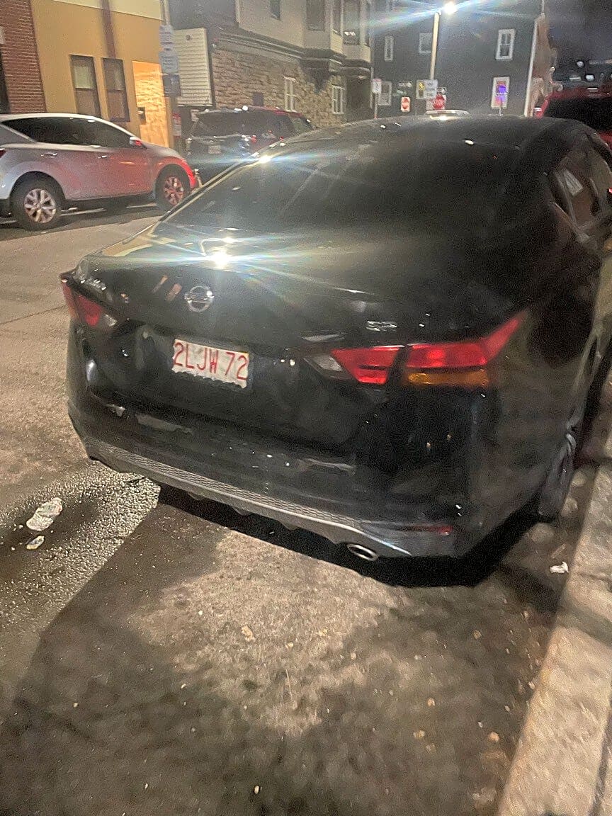 Image submitted with report