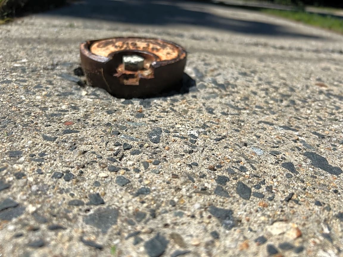 Image submitted with report