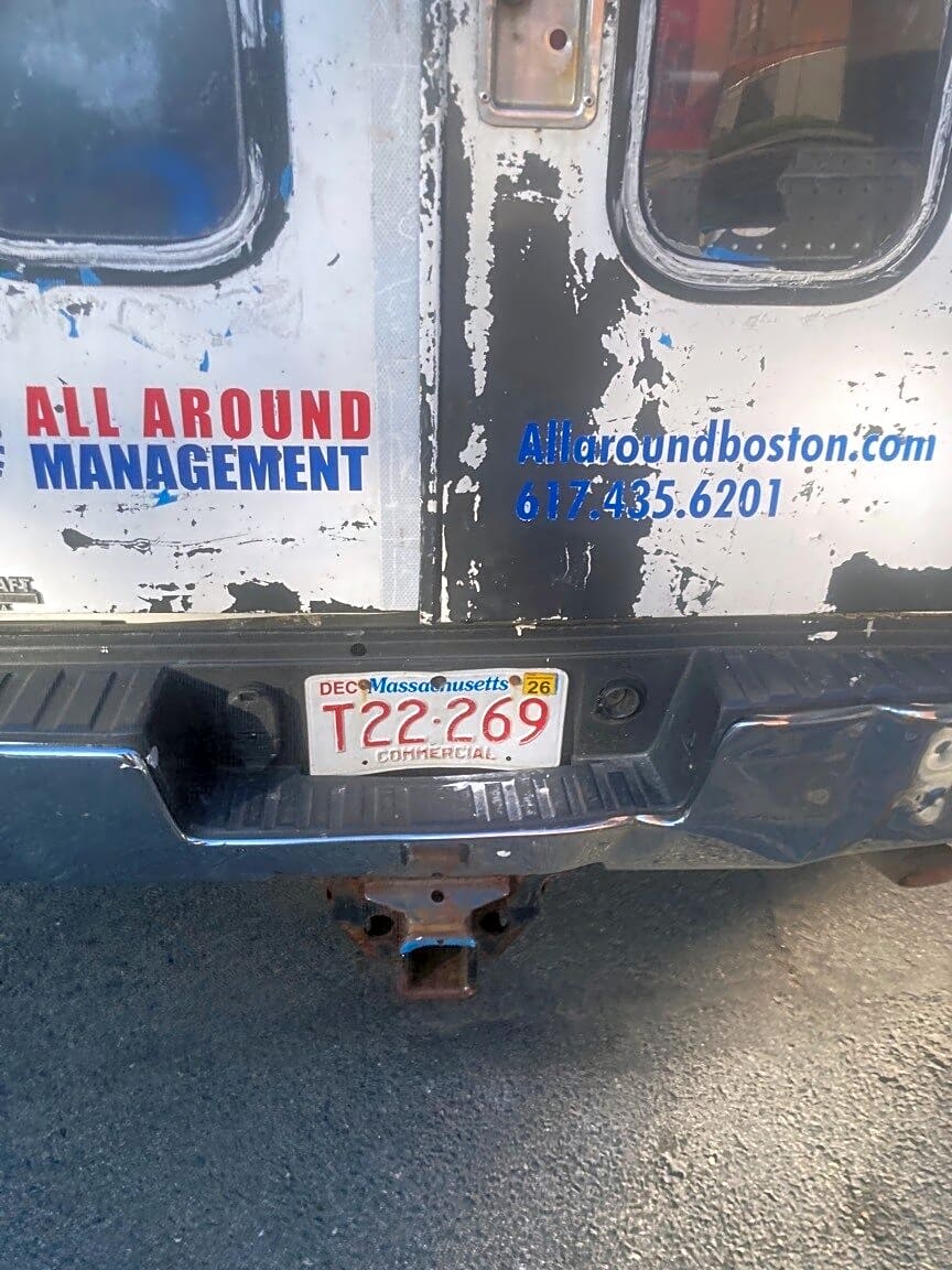 Image submitted with report