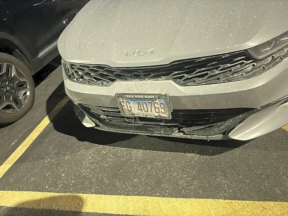 Image submitted with report