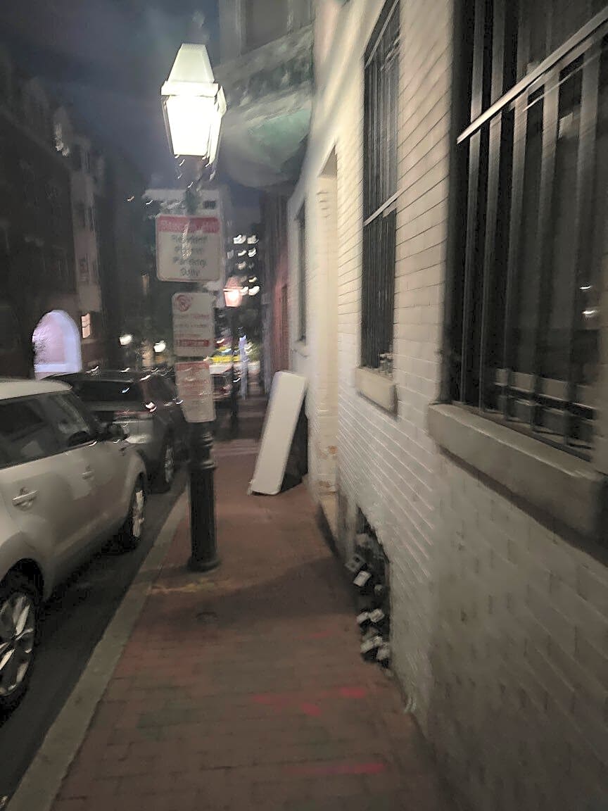 Image submitted with report