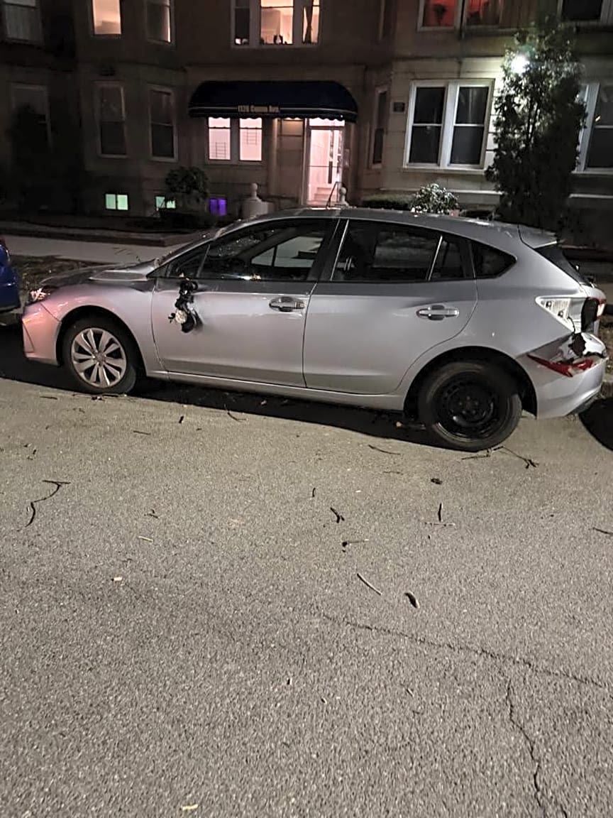 Image submitted with report