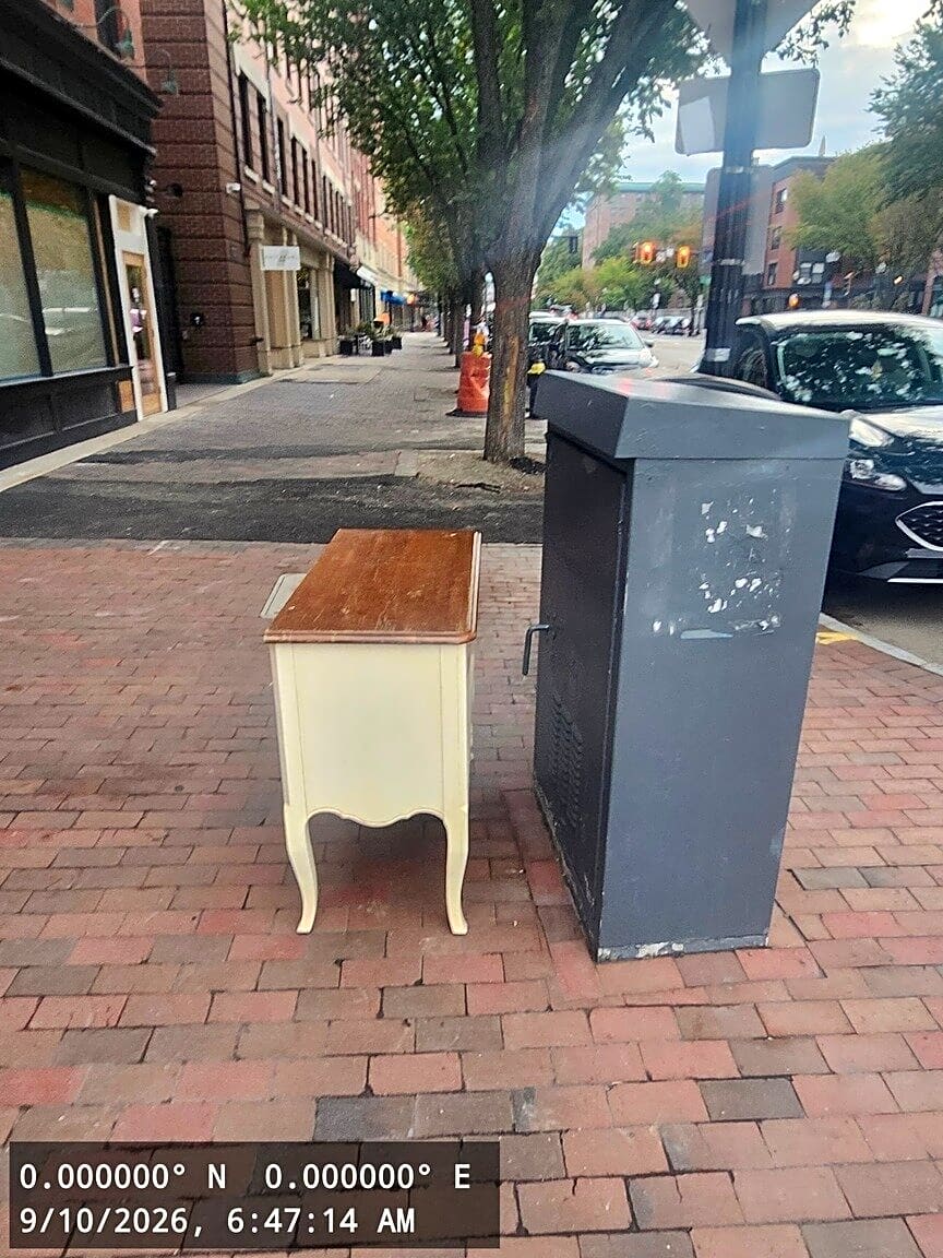 Image submitted with report