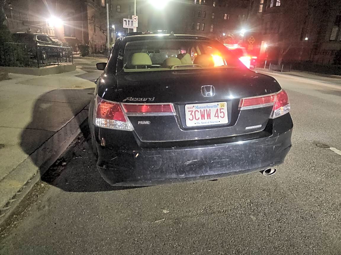 Image submitted with report