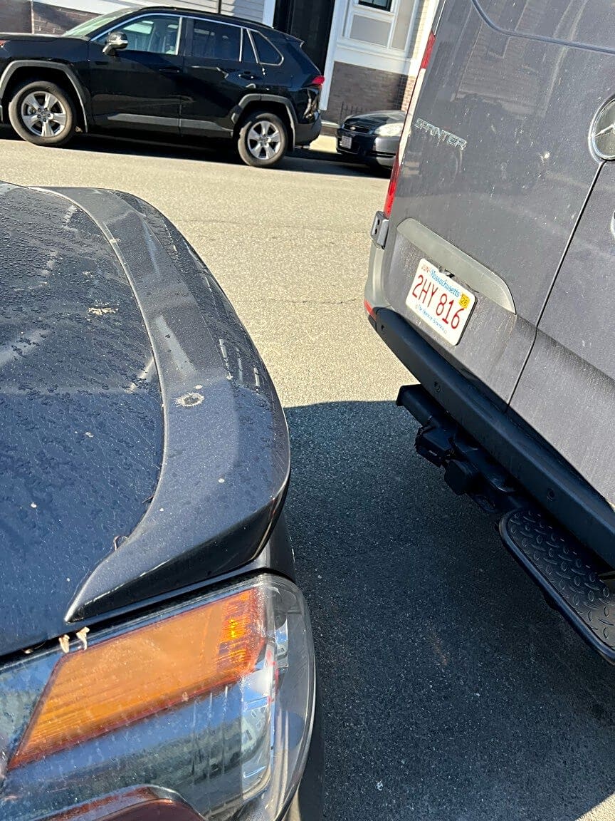 Image submitted with report