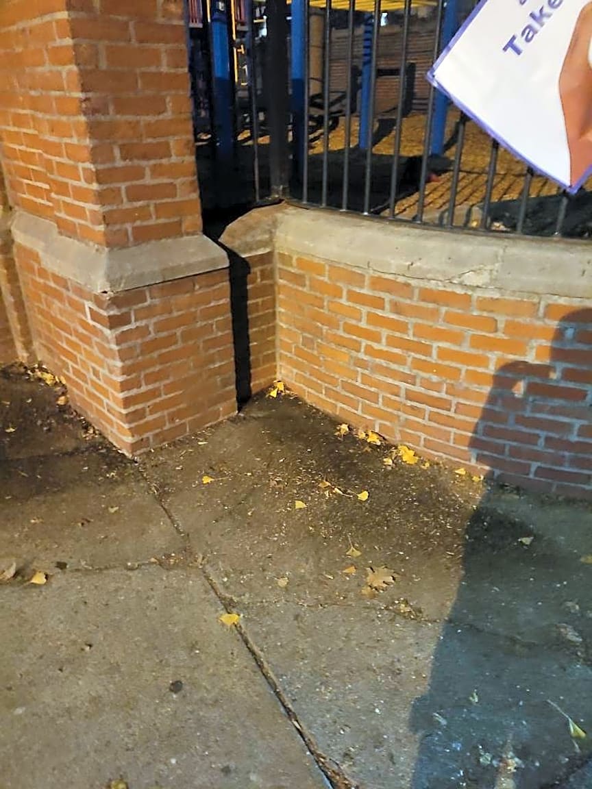 Image submitted with report