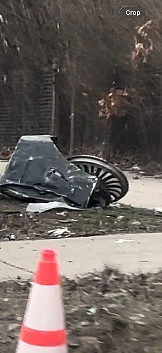 Image submitted with report