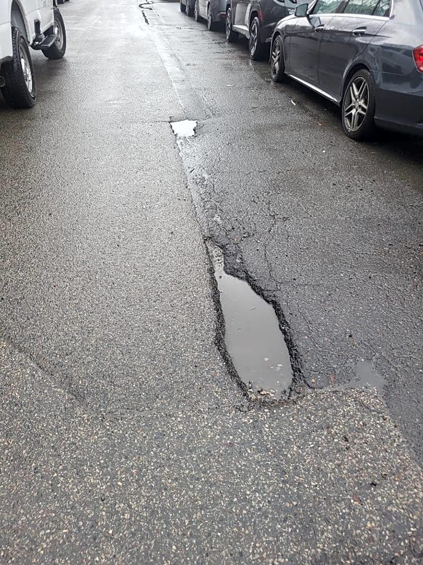 Image submitted with report