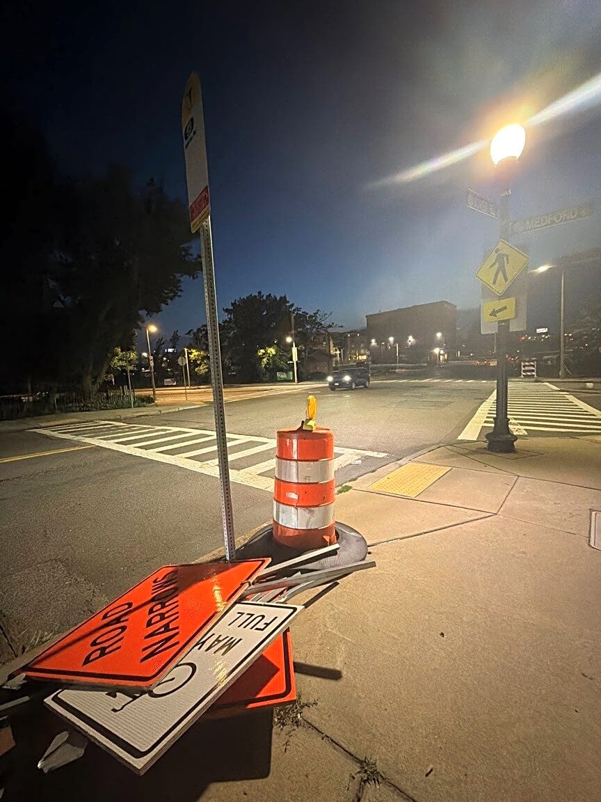 Image submitted with report