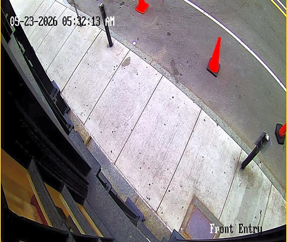 Image submitted with report