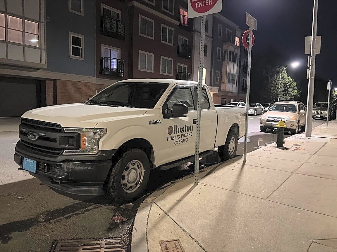 Image submitted with report