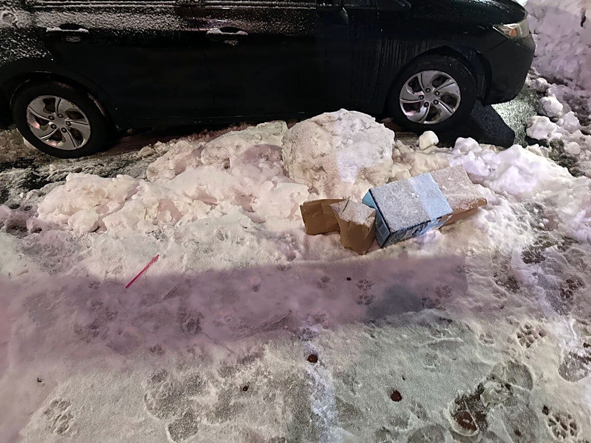 Image submitted with report