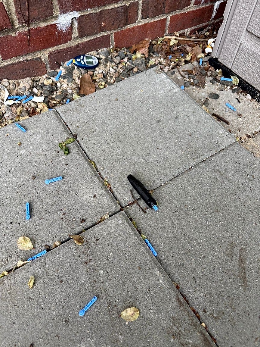 Image submitted with report