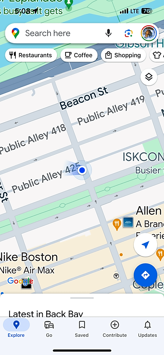 Image submitted with report