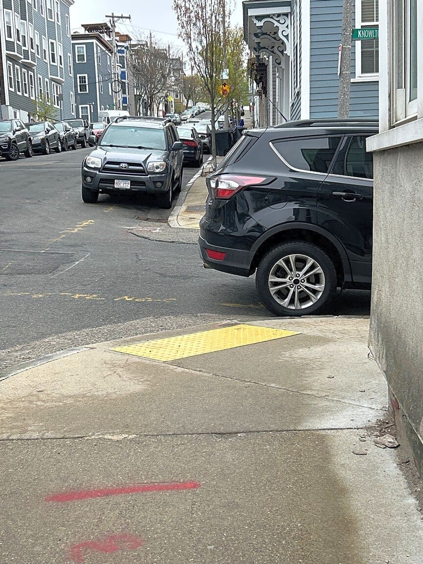 Image submitted with report