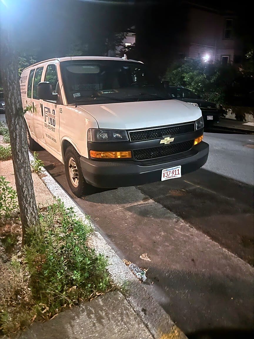 Image submitted with report