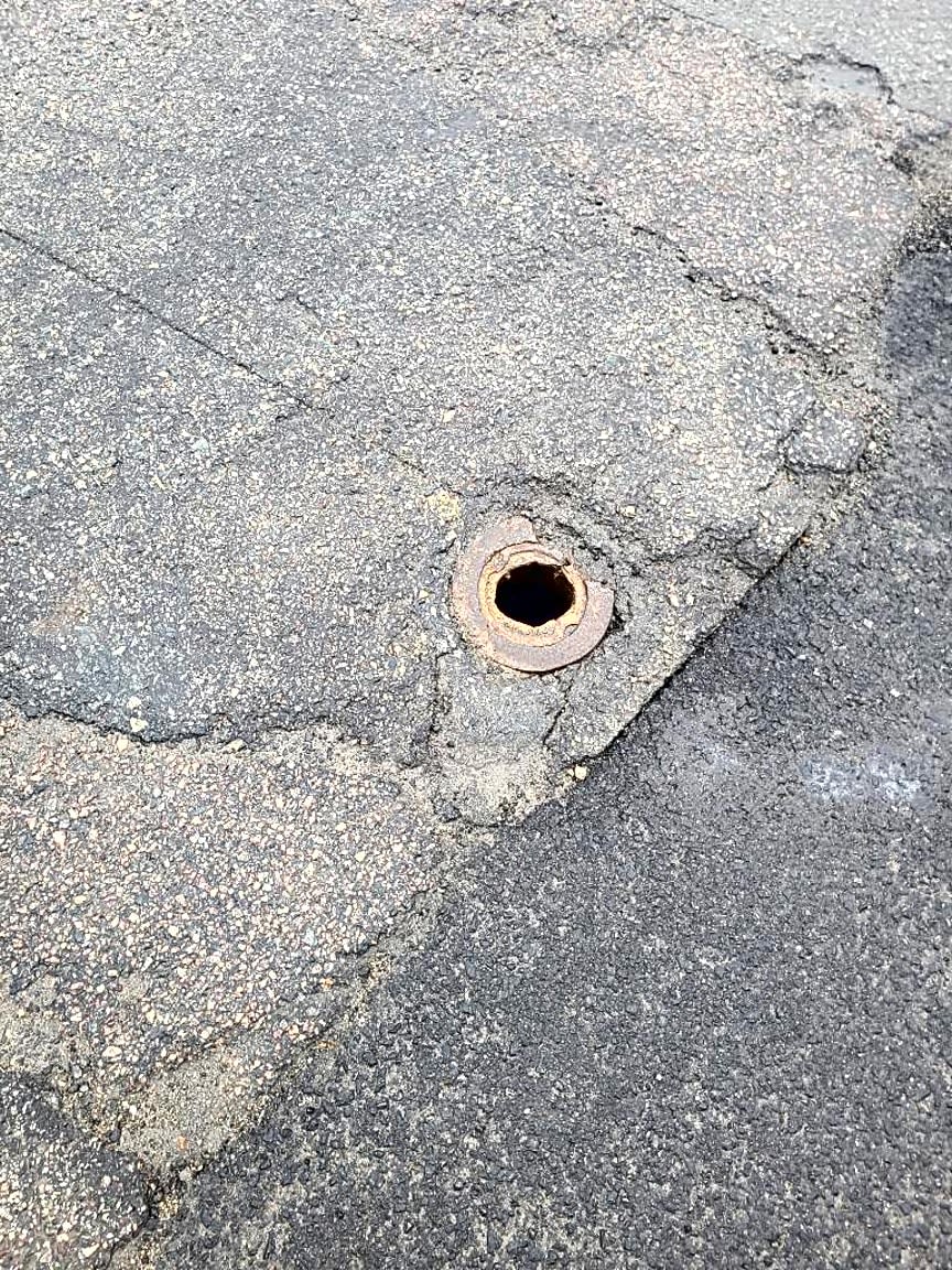 Image submitted with report