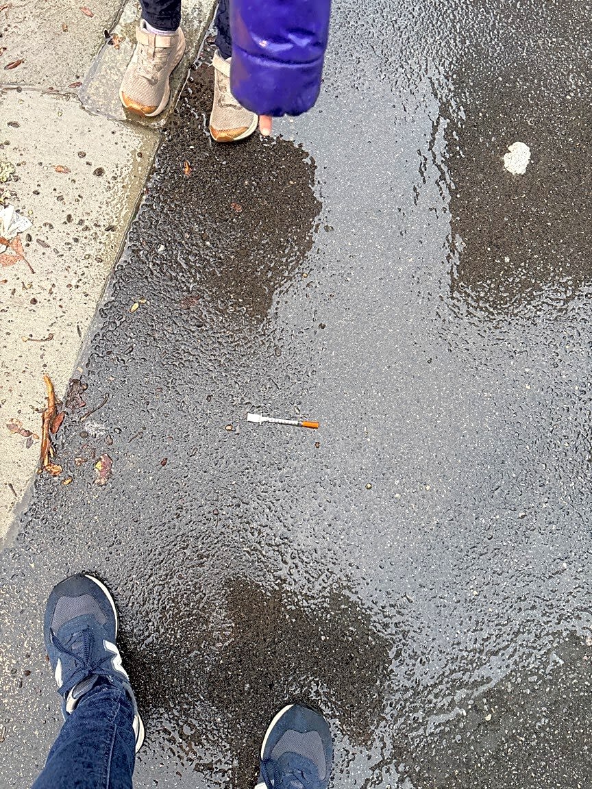 Image submitted with report