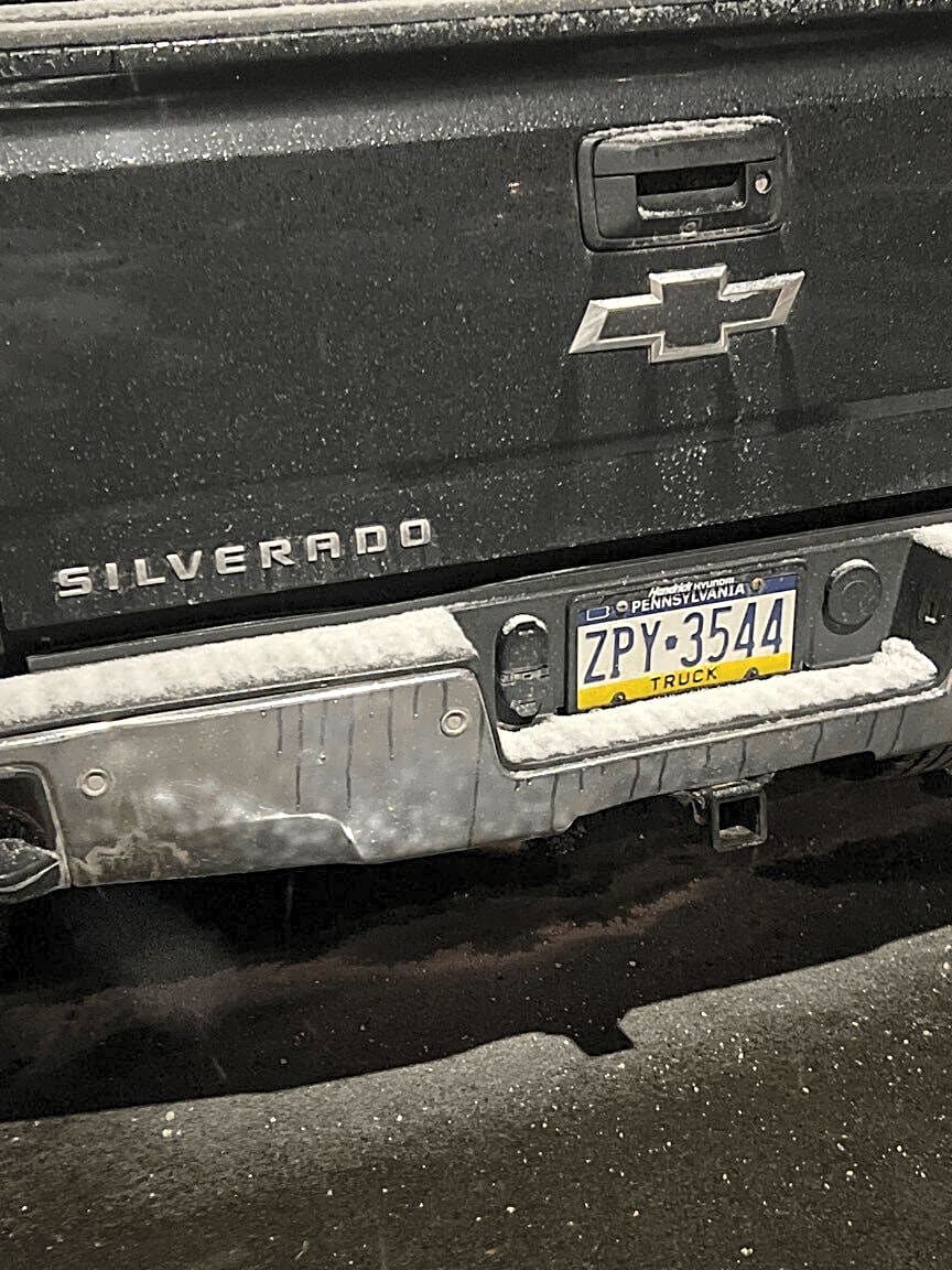 Image submitted with report