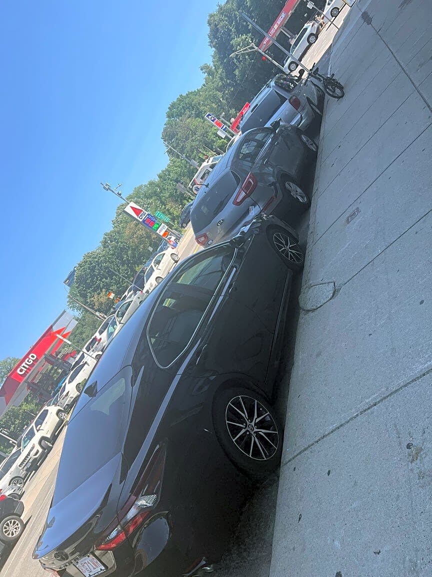 Image submitted with report