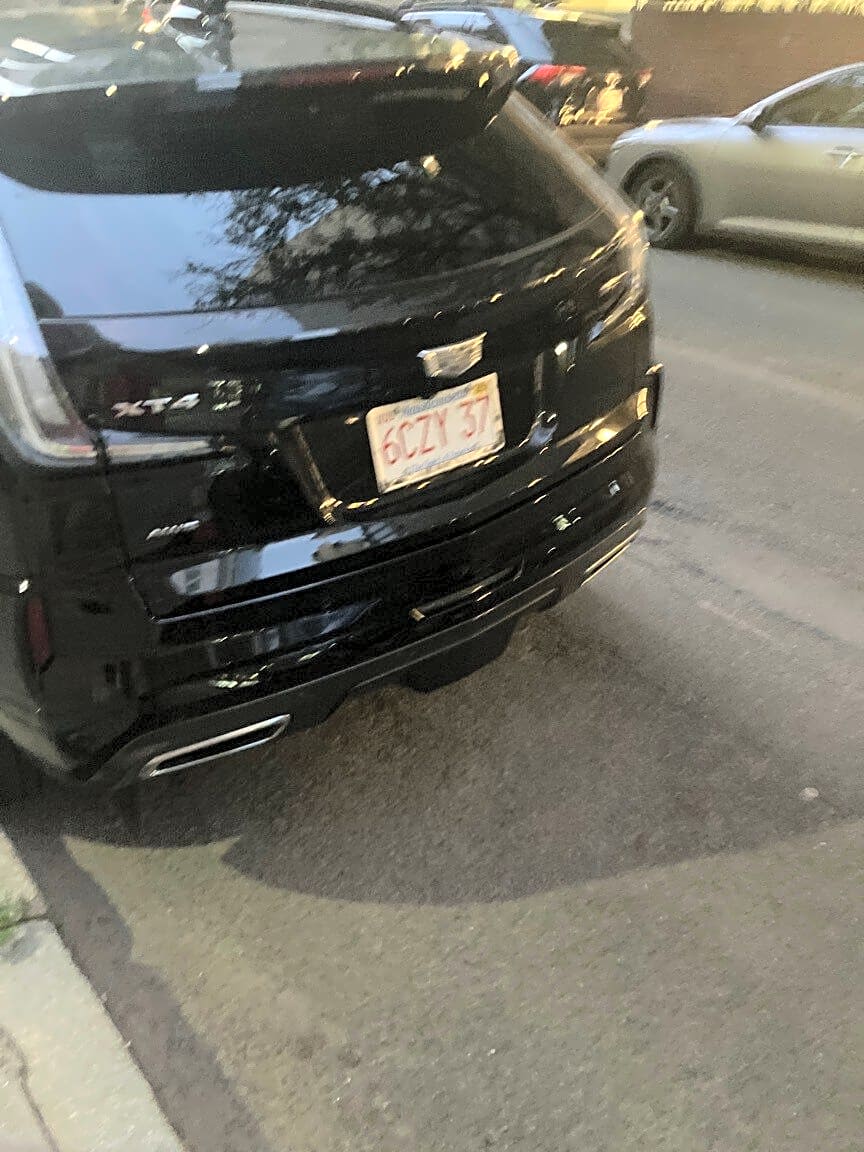 Image submitted with report