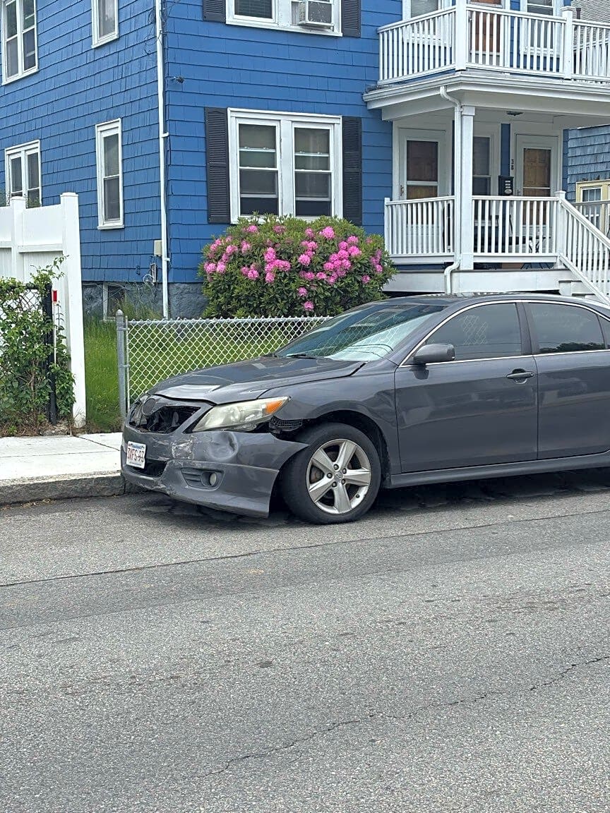 Image submitted with report
