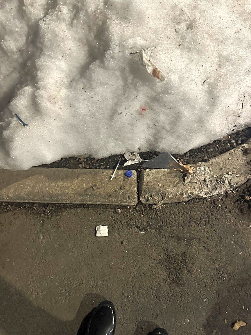 Image submitted with report