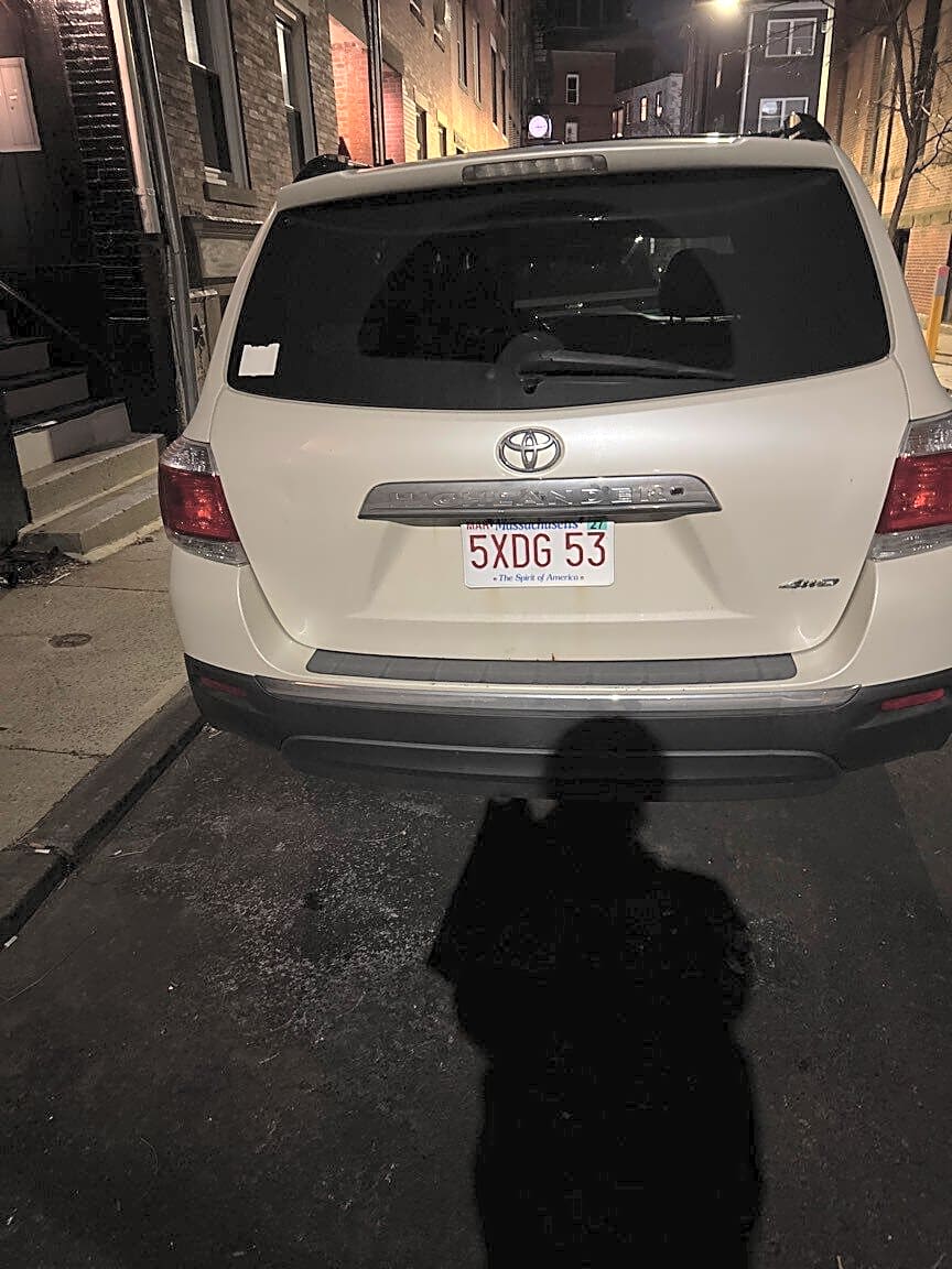 Image submitted with report