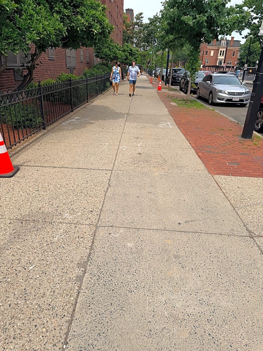 Image submitted with report