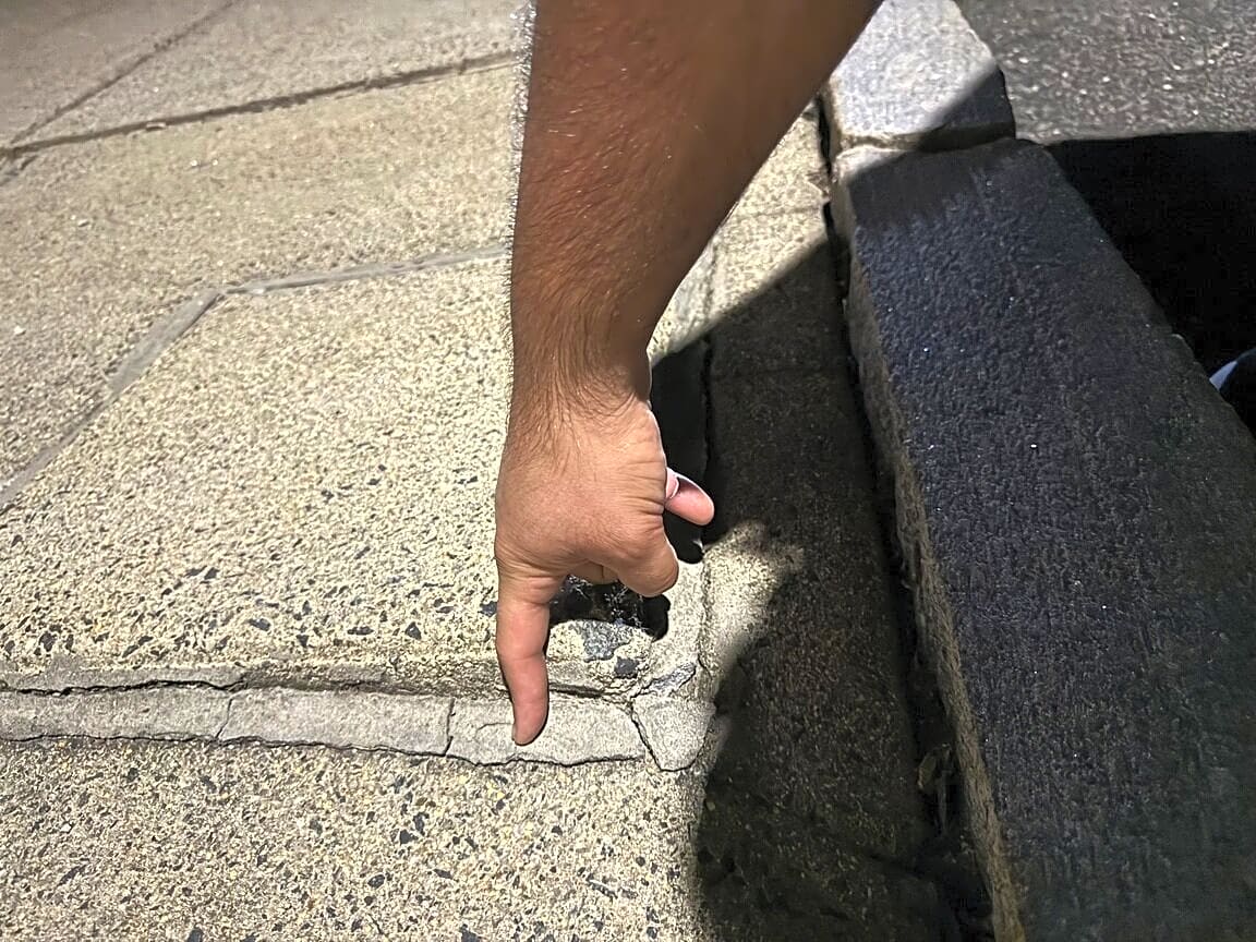 Image submitted with report