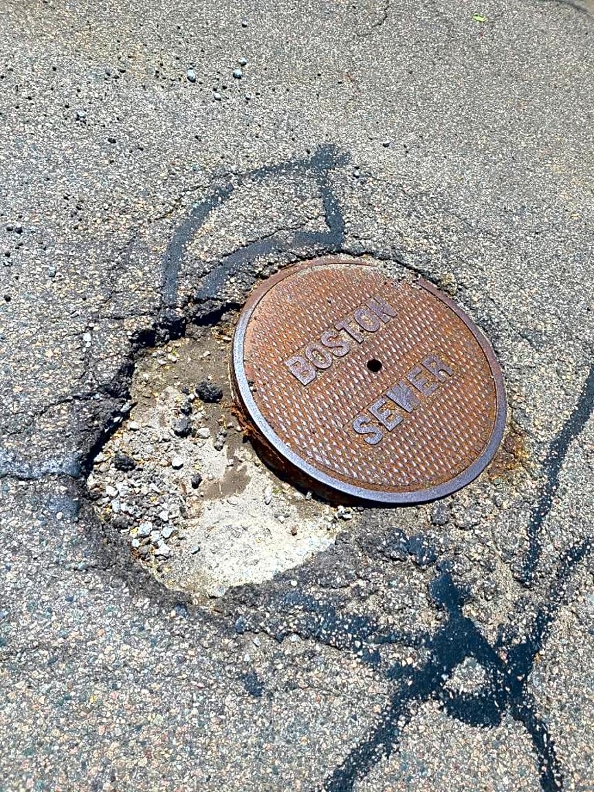 Image submitted with report