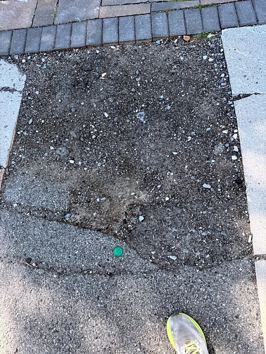 Image submitted with report