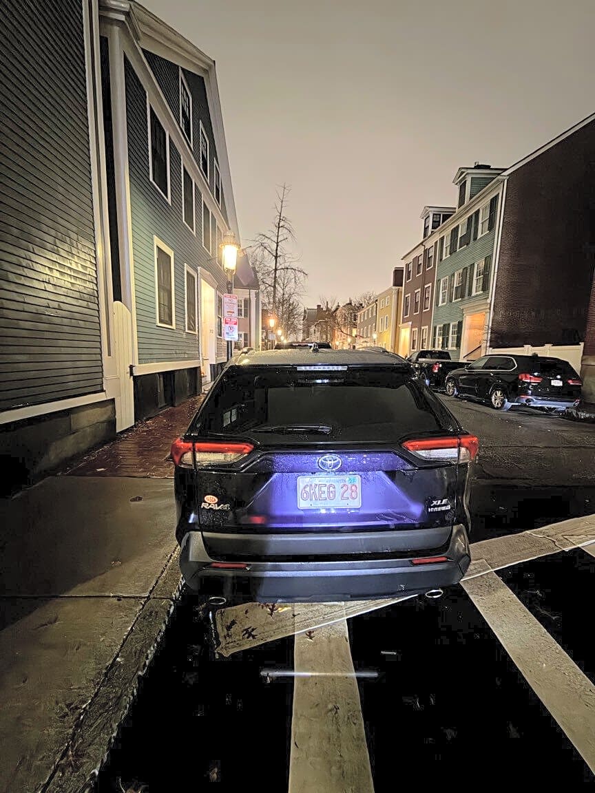 Image submitted with report