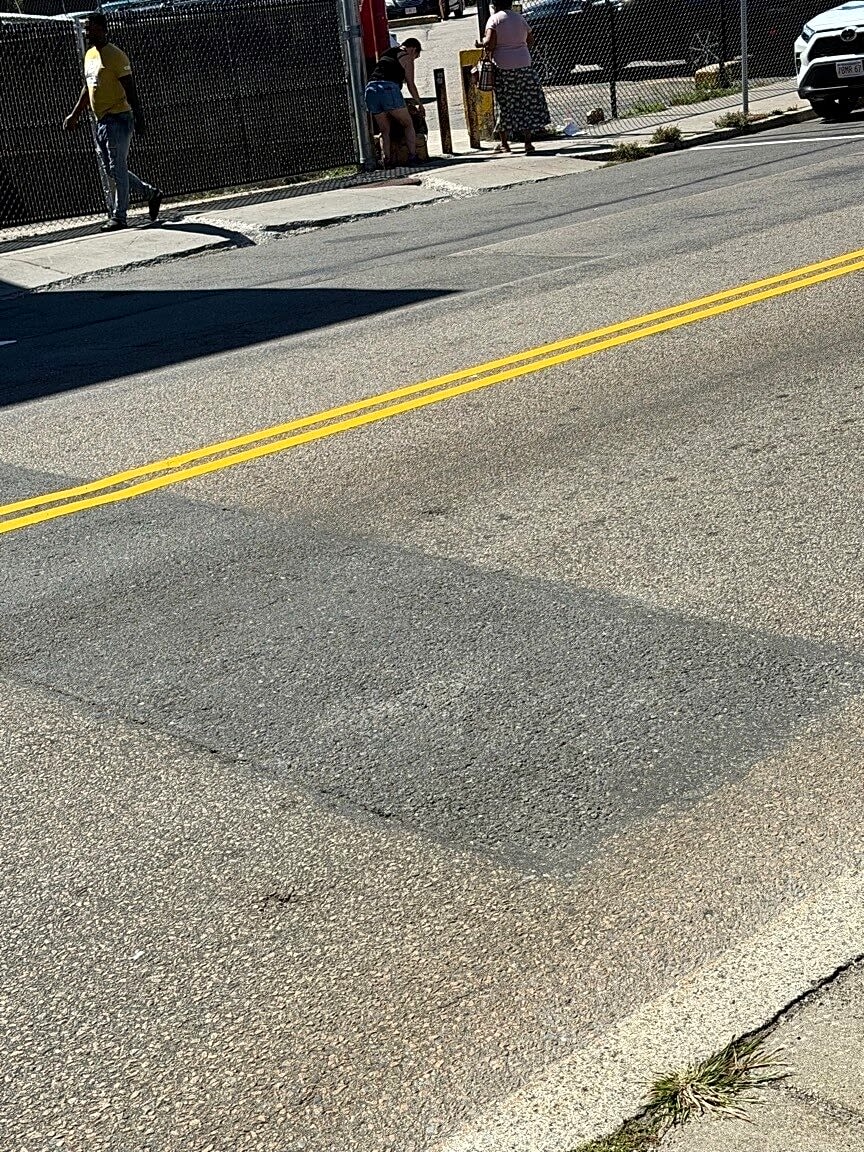 Image submitted with report