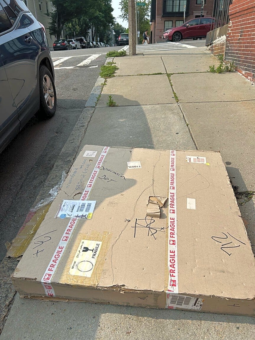 Image submitted with report
