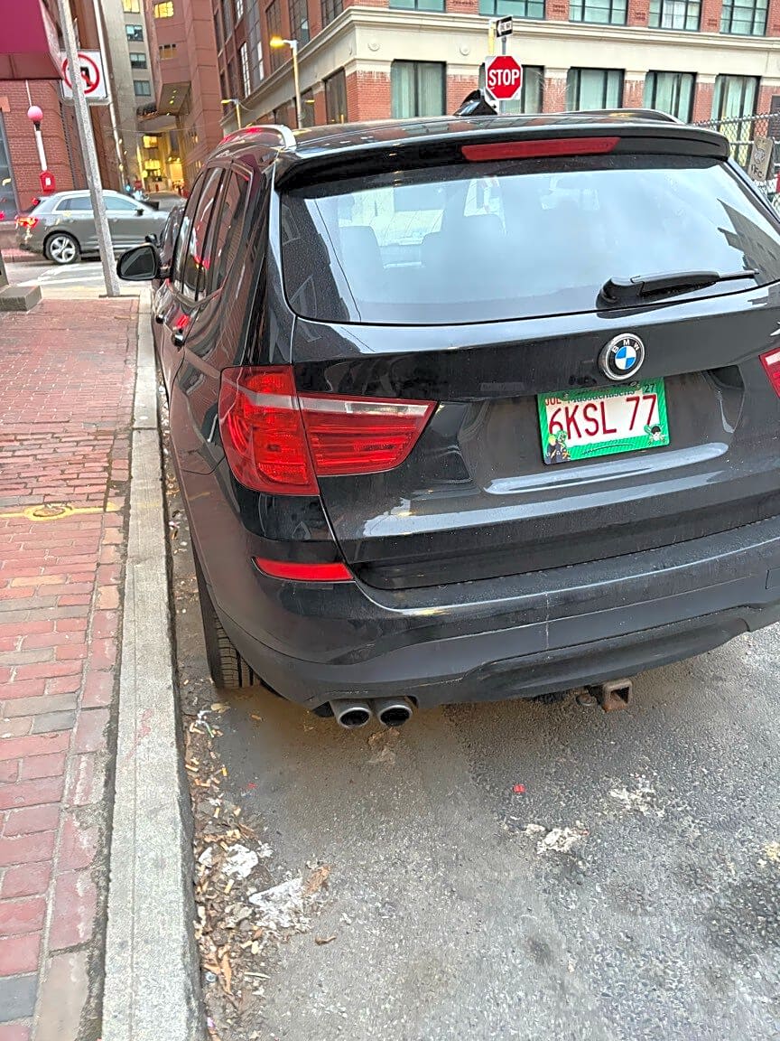 Image submitted with report